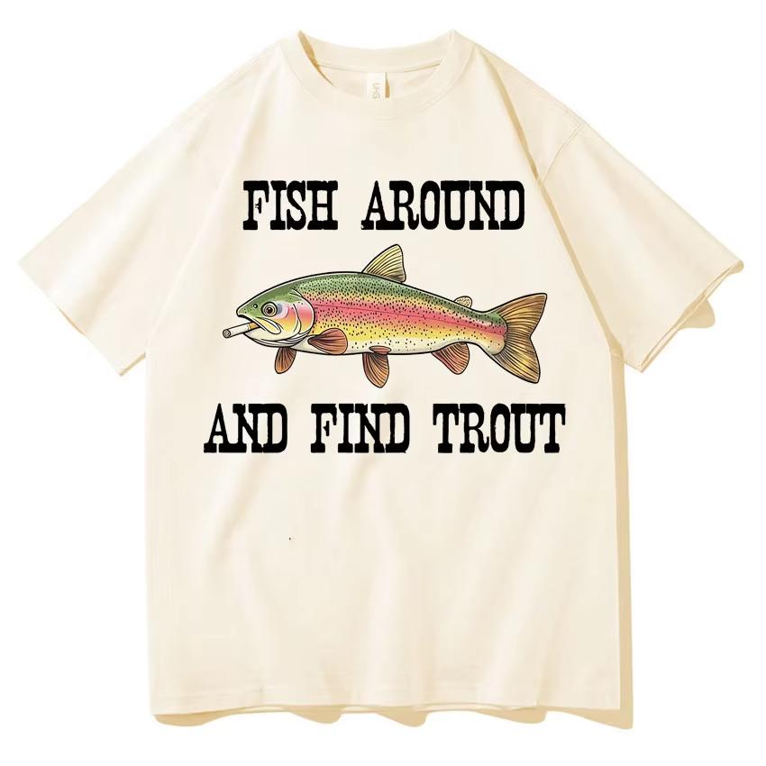Funny Fishing Lover Tshirts Unisex Women Summer Pure Cotton Tshrit Oversized Hip Hop Casual T Shirts High Quality Daily Streetwear