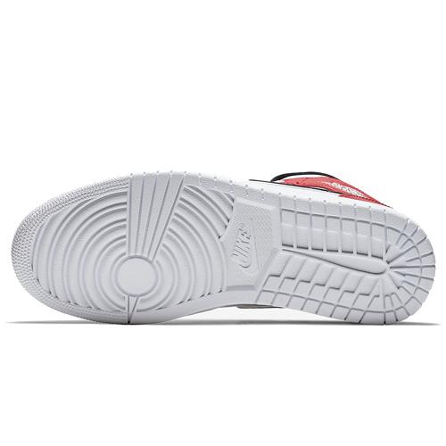 New Air Jordan 1 Mid 'White Chicago' 554724-116