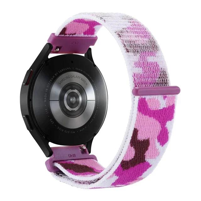 20mm 22mm Nylon Strap For Garmin Forerunner 55 165 265 255 Replacement wristband for Gramin Active 5/Vivomove Trend/Vivoactive 5
