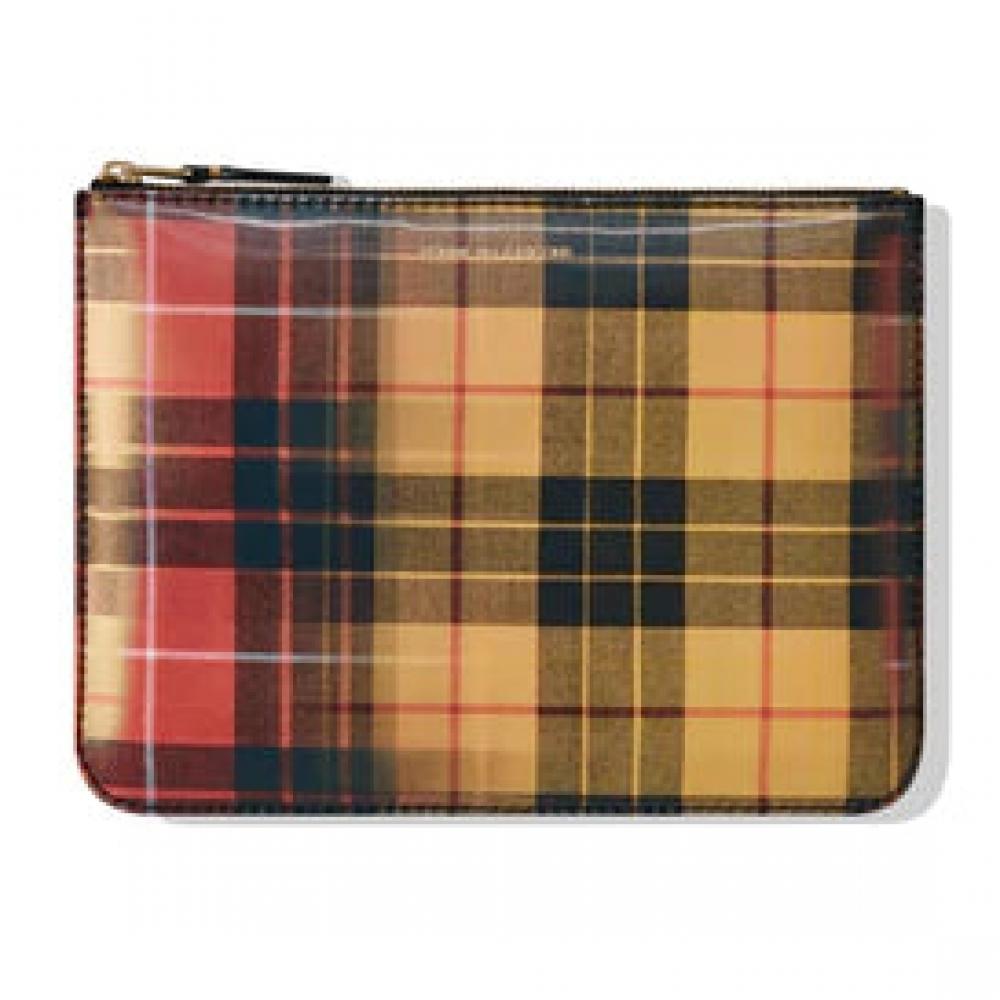 

CDG WALLET Lenticular Tartan G 8Z L151 Red Yellow 8Z L151 051