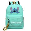 Cartoon Anime Printing Usb Stick Backpack Casual Middle School School Bag