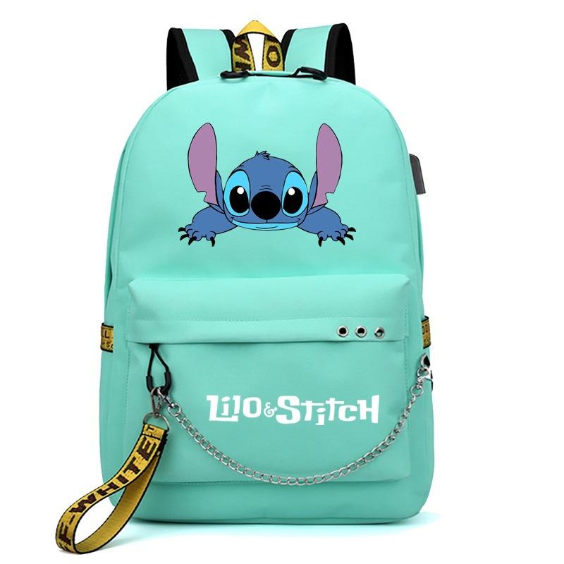 Cartoon Anime Printing Usb Stick Backpack Casual Middle School School Bag