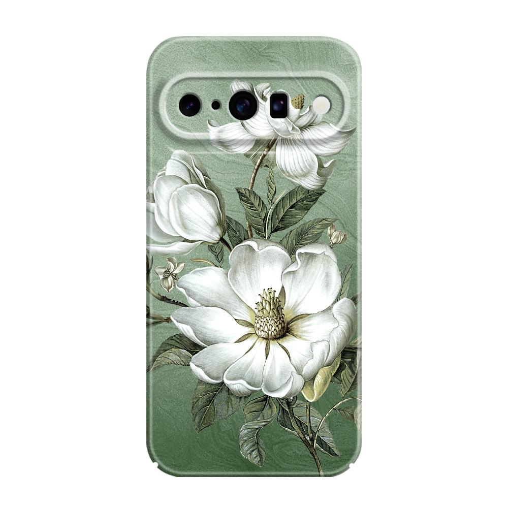 

Gorgeous Magnolia Phone Case For Google Pixel 10 9 9A 8 8A 7 7A Pro XL 5G Film Hard Cover Google Pixel 9Pro XL