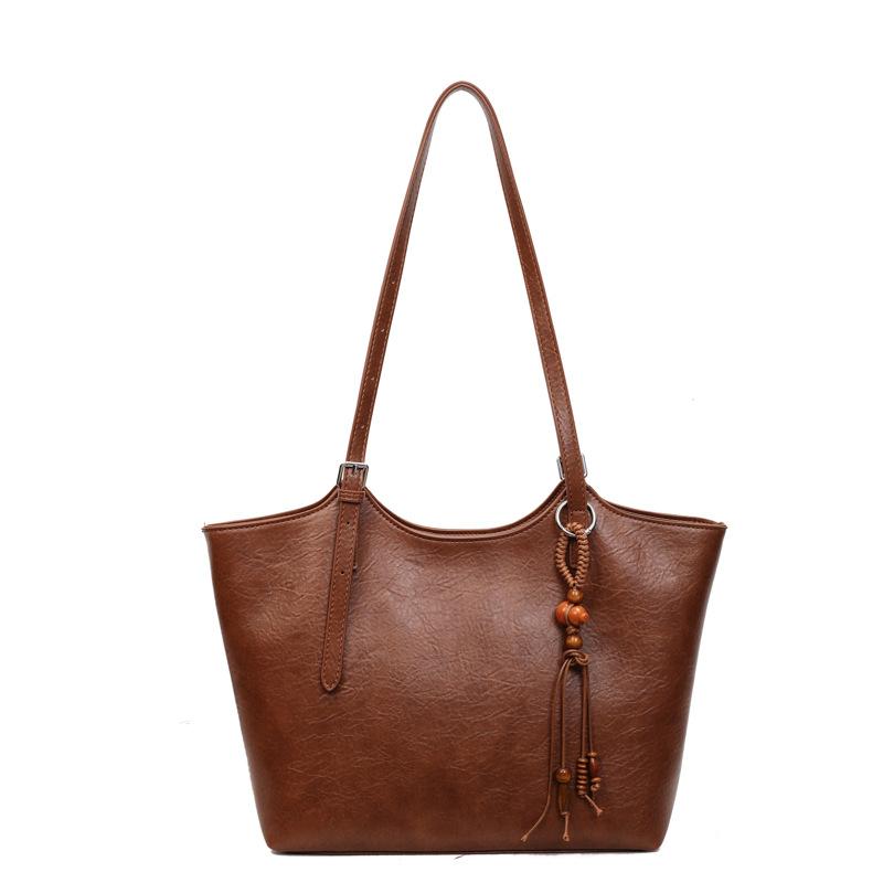 Premium Texture Underarm Bag Women's 2025 Autumn New Daily Shoulder Bag Large Capacity Retro Commuter Tote Bag