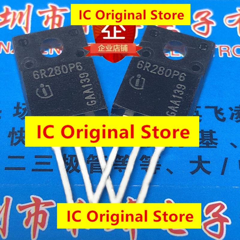 

10pcs 6R280P6 New The TO-220-F Upright 650V 39A IPA60R280 Into The Field Effect Transistor MOS Field Effect Tube IPA60R280P6