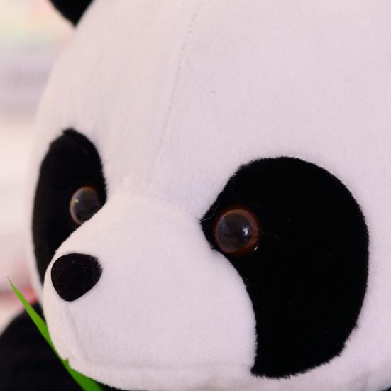 Plyšová hračka Panda Krásné plyšové panenky Hračky plně naplněné Vycpané zvířátko Panenka Závěsná ozdoba Dětský narozeninový dárek