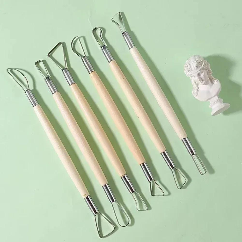 Complete Kit for Clay Sculpting 12 Piece Stainless Steel Double Headed Spatula Set Create Beautiful Designs and Craftworks