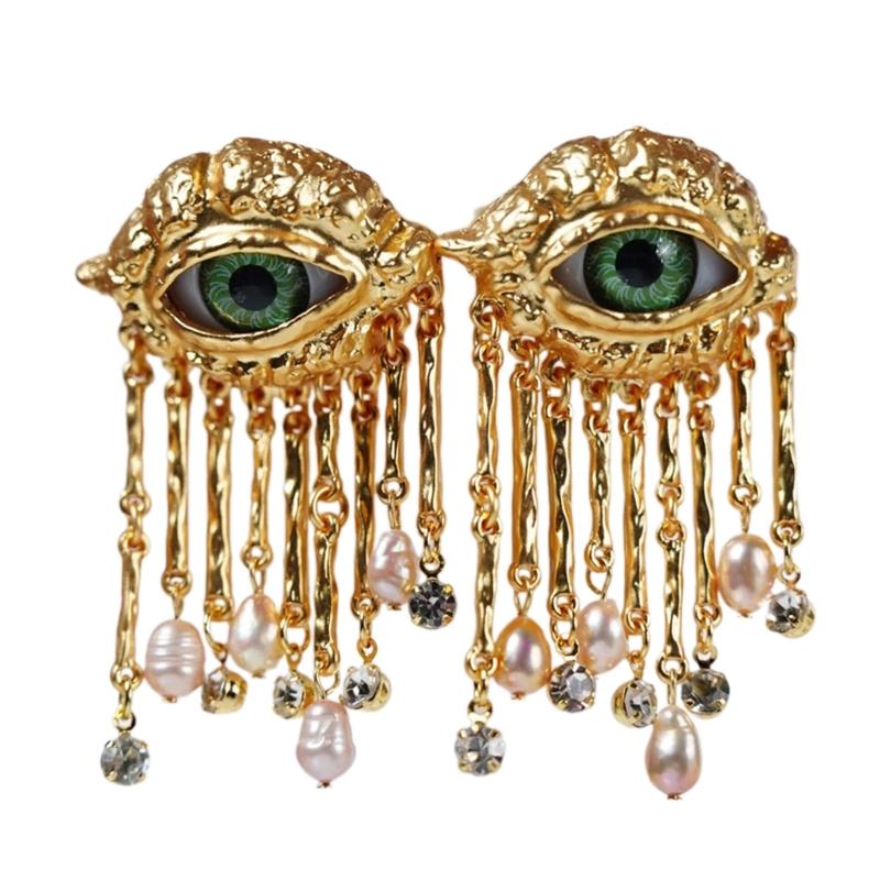 

Fashion Ear/Eye Shaped Ear Rings Party Wear Ear/Eye Shaped Earrings Accessory Artistic Ear Studs Ear Decorations 1