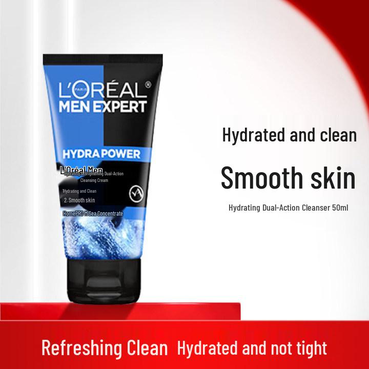 

L Oréal Men Volcanic Rock Oil Control Acne Face Wash, 100ml – Deep Cleansing & Anti-Acne Formula