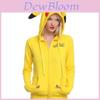 Pokemon Anime Jacke Cosplay Pikachu Hoodies Mit Niedlichem Ohren- Und Schwanzdesign