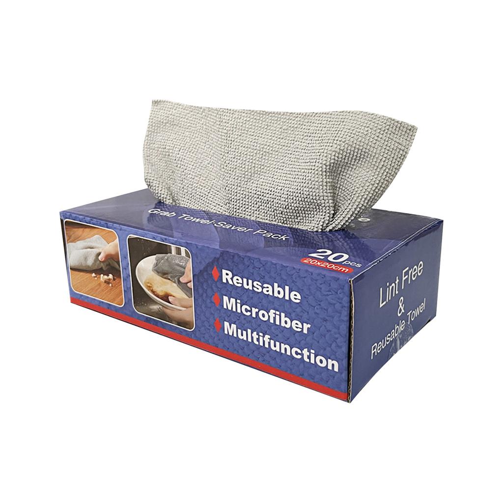 Disposable Towel Cloth, Reusable Kitchen Bar Rags, Washable Microfiber Dish Cloths, Dusting Wiper For Wiping Counter Kitchen Desk Window Glass