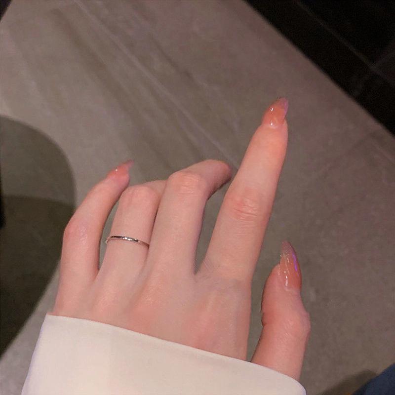 High-End Light Luxury Ring Cold Style Niche Design Simple Fashionable Ring