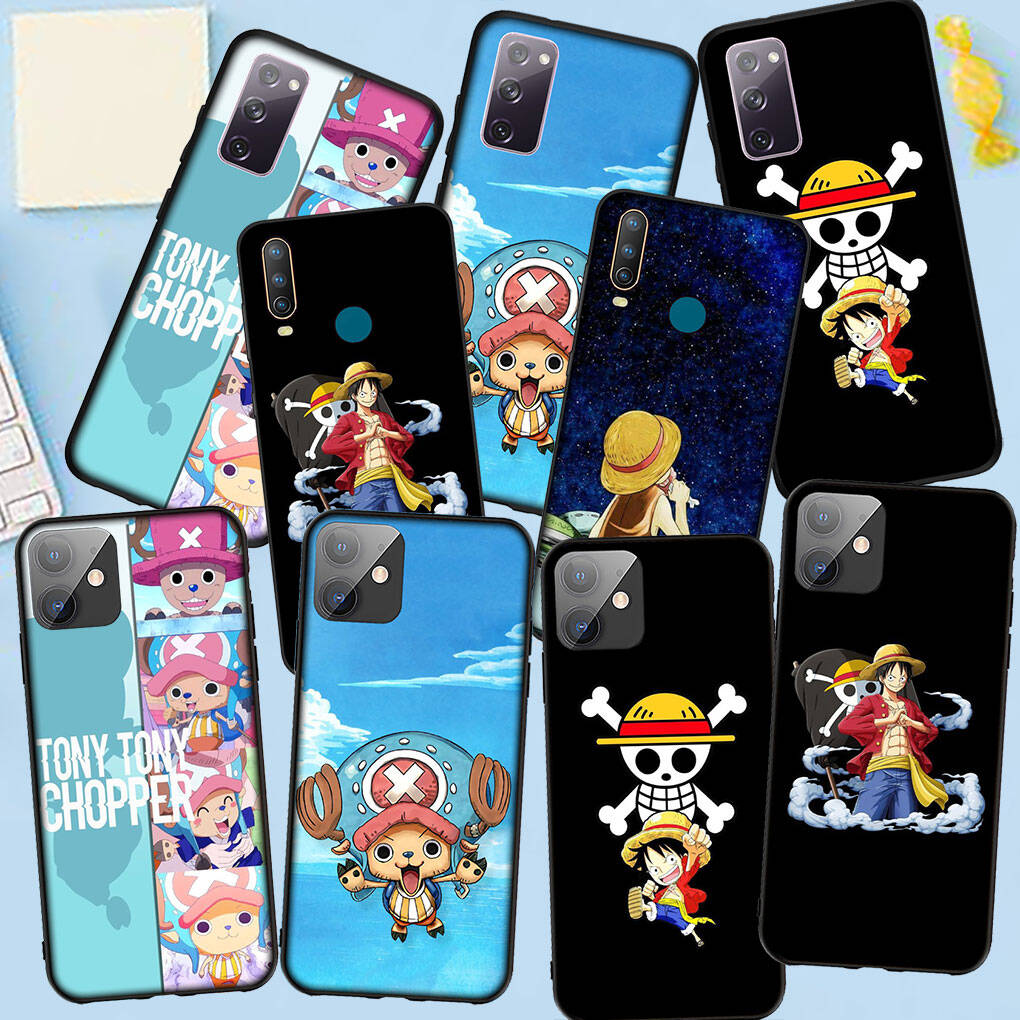 Phone Case for iPhone 17 15 16 Plus Redmi Note 14 12 11 13 Pro Max Huawei P30 P20 Lite OPPO A60 A40 A80 A18 Poster Luffy One Piece Tony Chopper Cover