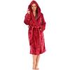 Keanu Womens/Ladies Shimmer Sherpa Fleece Dressing Gown