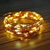5 Meters USB String Lights Christmas Decoration Wedding Party LED Holiday Lights Outdoor Warm White USB Copper Wire Lights