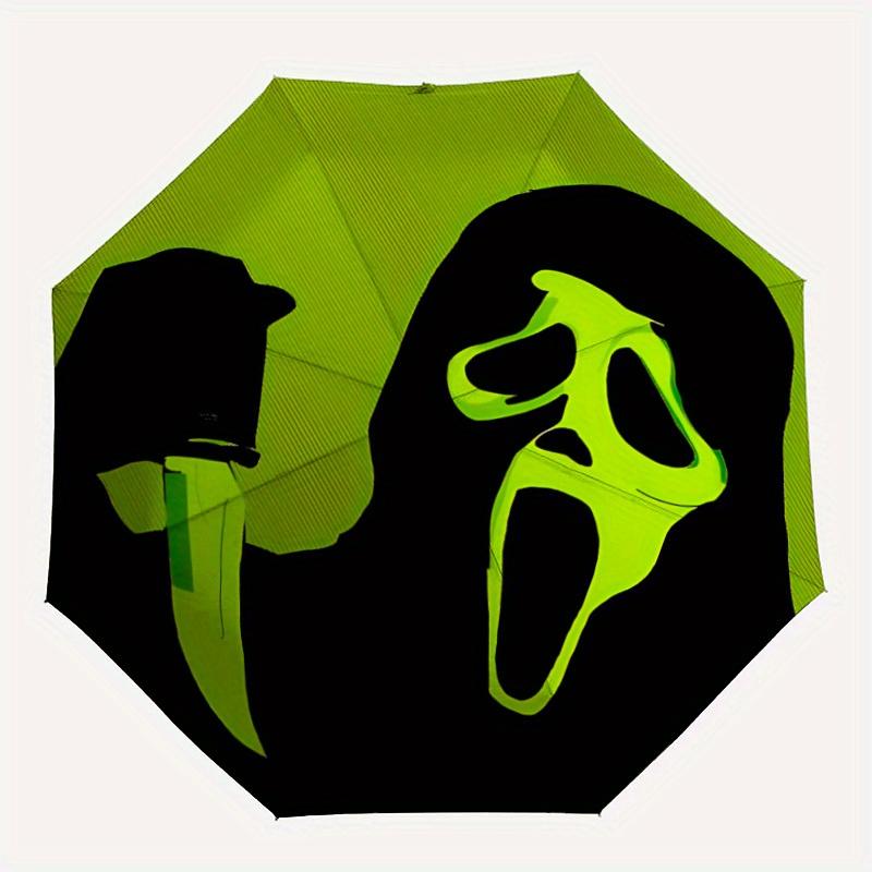 

1pc Scream Automatic Umbrella 8-Bone Design Compact Gear for Outdoor Travel, Perfect Gift for Friends or Family yy280828113
