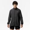 Mizuno Laufbekleidung Premium Packbare Wasserabweisende Schwarze Jacke, J2MEC000, Herren,