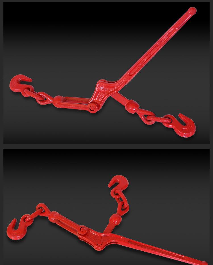Iron Chain Wire Tightener with Double Hook Lever for Steel Rope Adjustment
