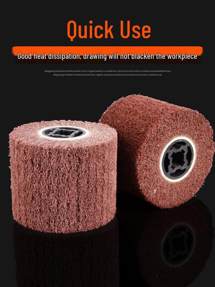 Stainless Steel & Nylon Fiber Polishing Wheel for Metal Scratch Removal