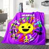 Customiz Name Personality Sprunki Themed Blanket Soft &Warm Sofa Office Bed Travel Lunch Break Blanket, Gift Suitable All Seasons