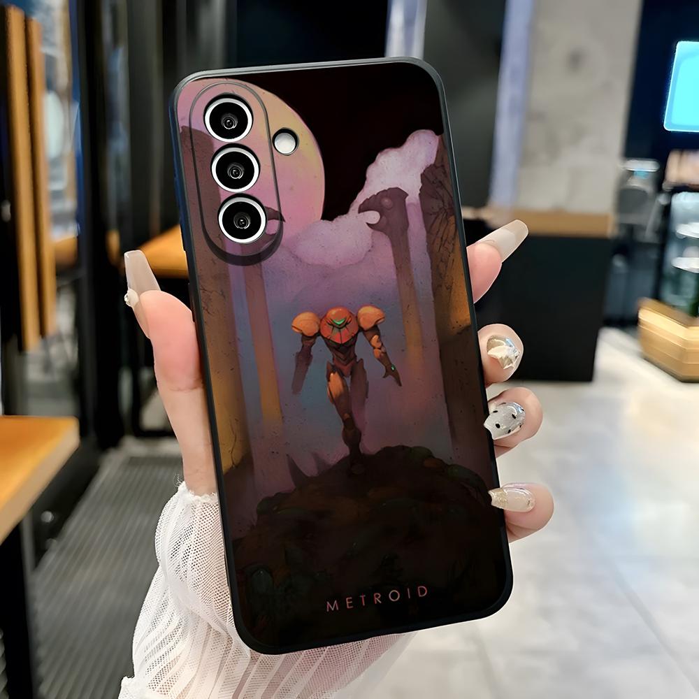 Game Metroid Phone Case For Samsung S26 S25 Plus S20 S20 Plus S22 Ultra S23 FE S21 Plus S21 Ultra Soft Cover