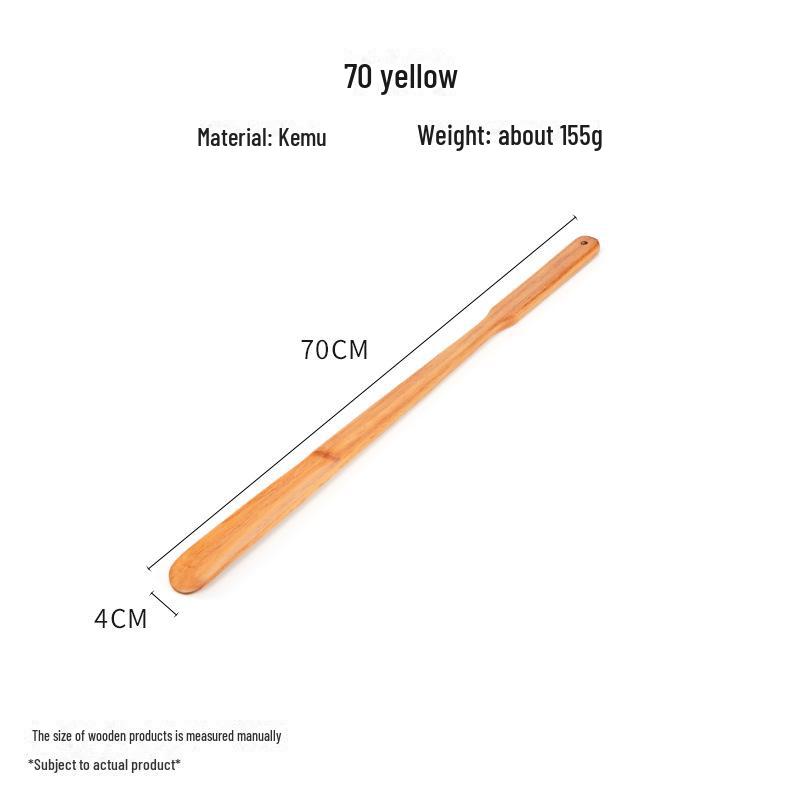 

Длинный деревянный рожок для обуви и чесалка от зуда – 75 см, не требует сгибания