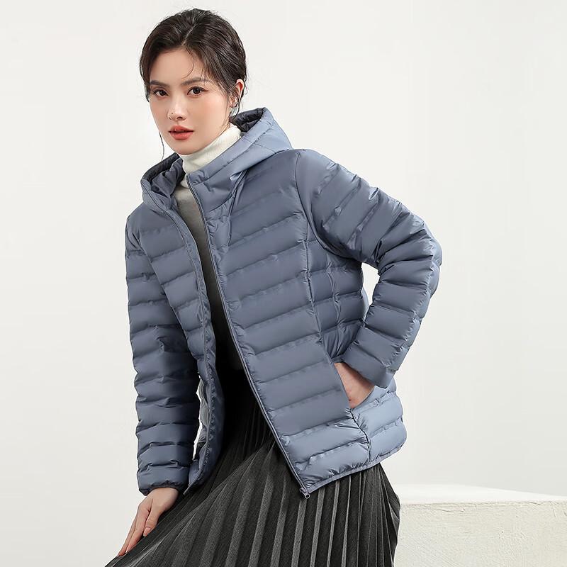 Yaya Women's 2024 Lightweight Short Hooded Down Jacket