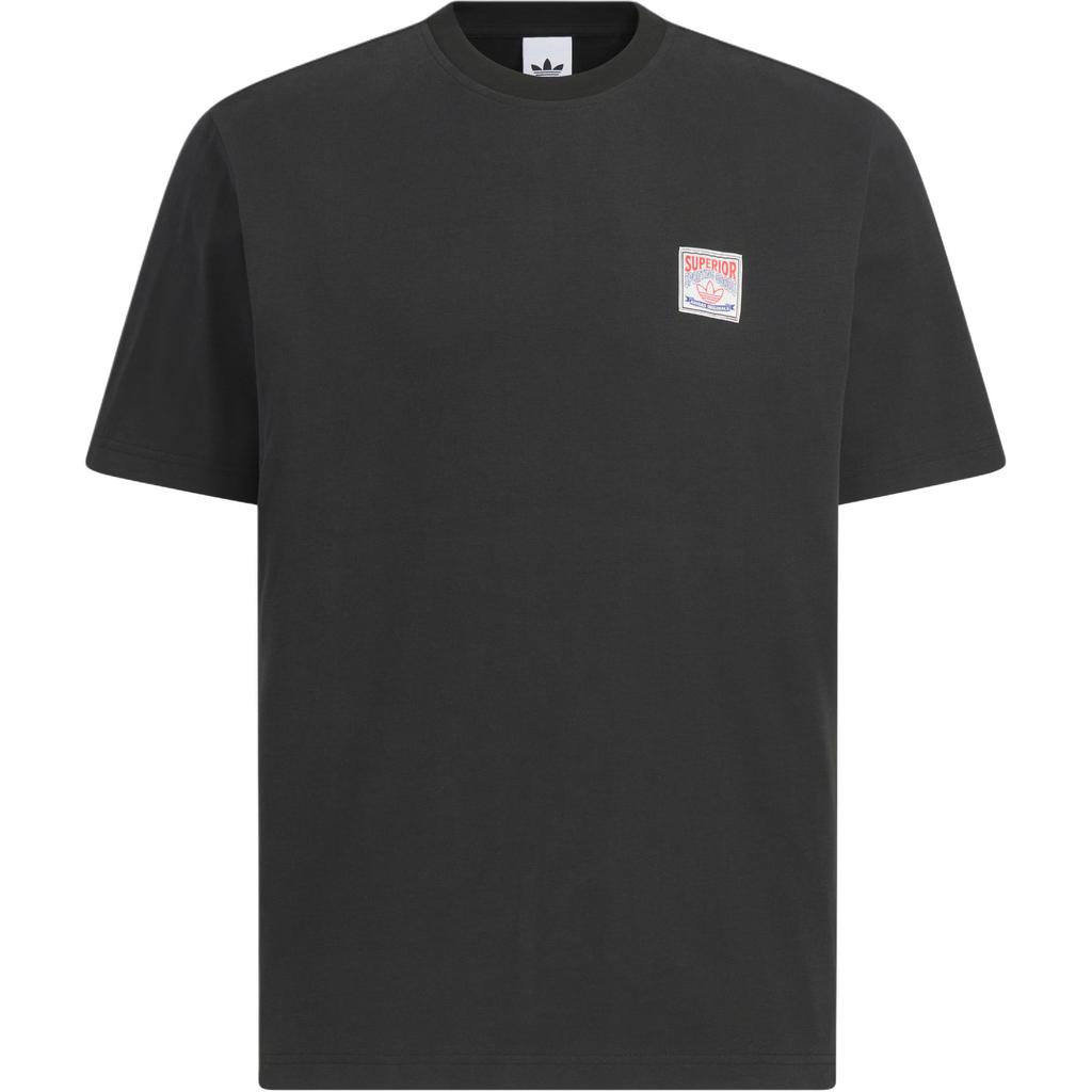 Adidas Originals SS25 Wabash Knitted Loose-Fit Versatile Short Sleeve T-Shirt Men Tops KD1852