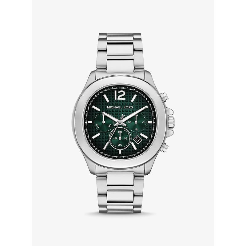 Michael Kors Oversized Sage Silver-Tone Watch MK9191