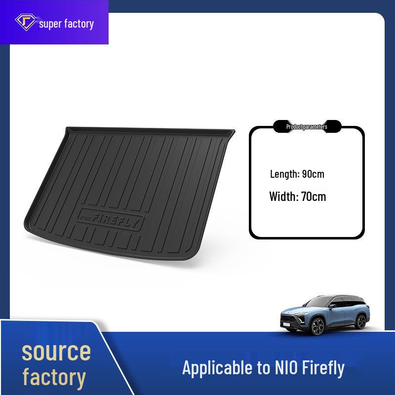 Eco-friendly, Odorless TPE Trunk Mats for 2025 NIO Firefly Car Accessories