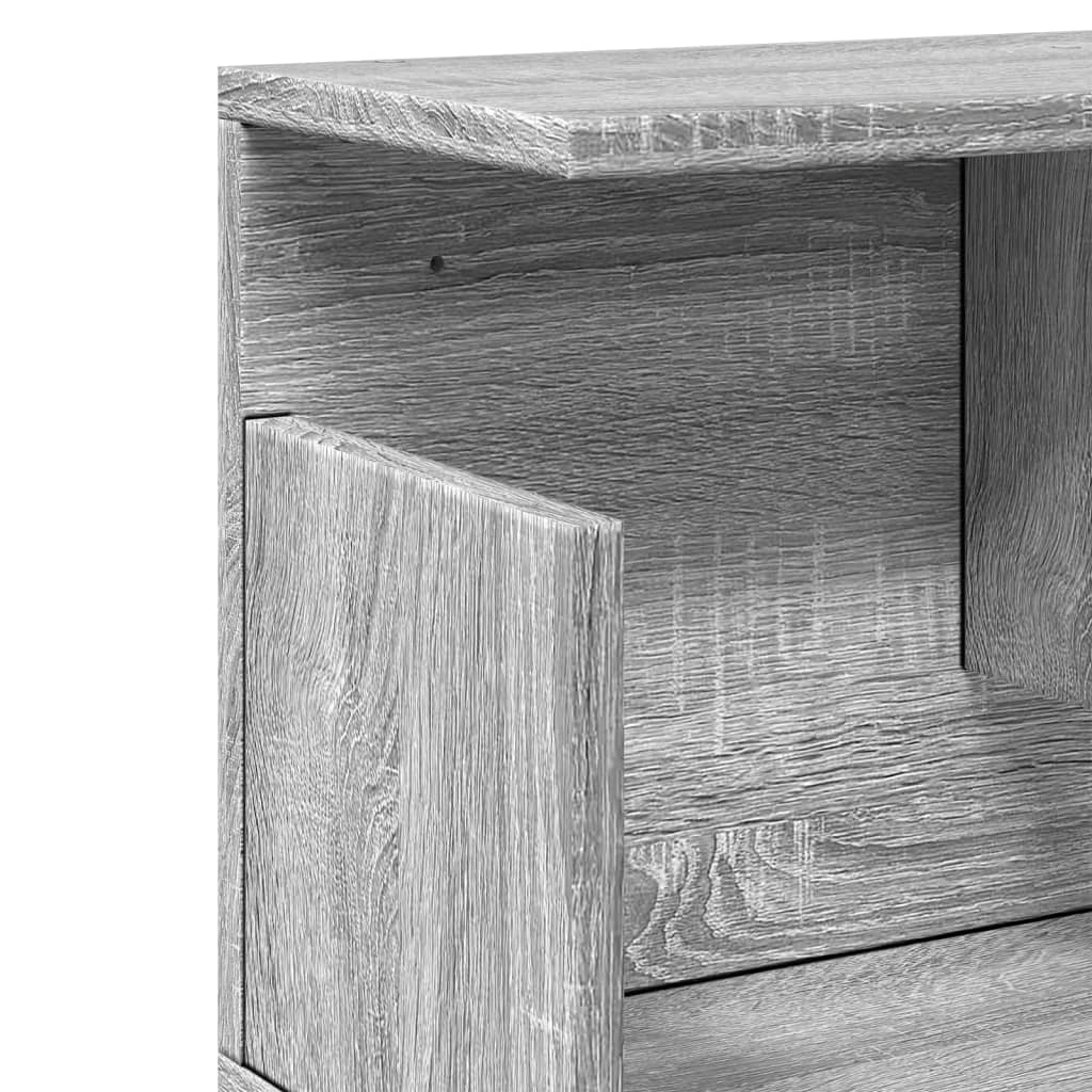Wall Cabinet 100 x 20 x 30 cm Grey Sonoma Particleboard