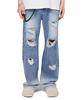 FLAVORISM Grunge Distressed Washed Denim Pants (Tp0041-1)