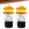 2pcs Reusable Fly Traps Fly Bait Bags Catchers Outdoor Firm Reliable Flytraps for Pastures Orchards Barns Farms Gardens Stables