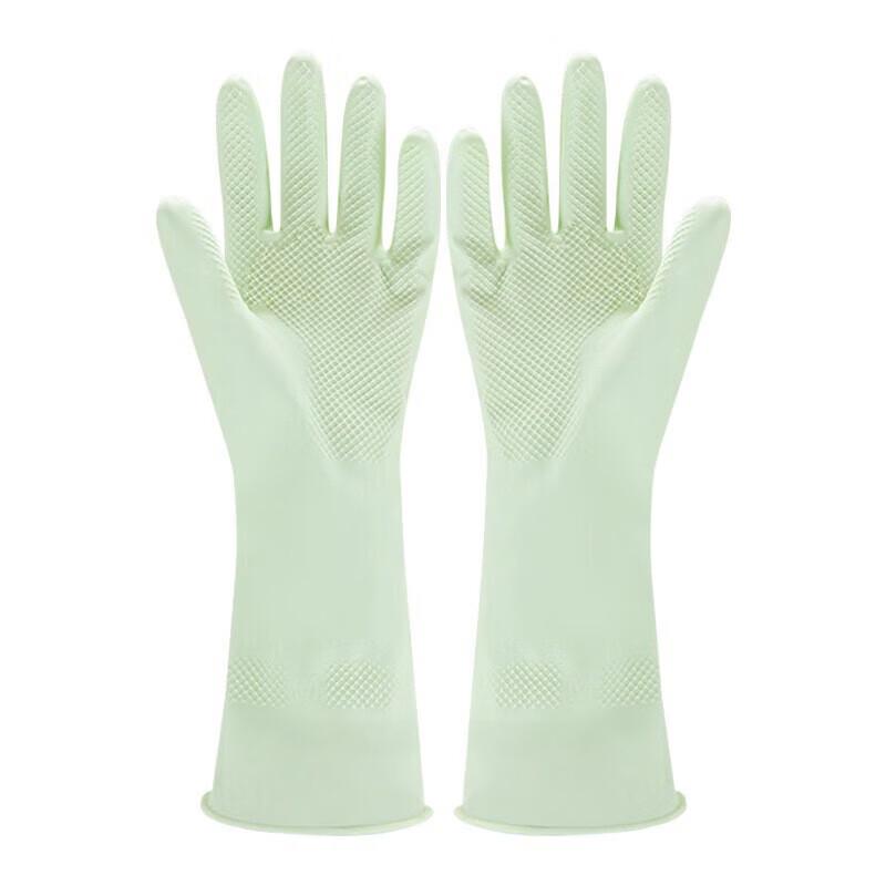 Jing Qing Fu Kitchen Dishwashing Household Rubber Gloves