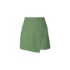 Solid Color High Waisted Culottes Button Decoration Comfortable Casual Green Shorts Summer Clothes Women 2026