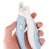 Pet Nail Clippers LED Lights Stainless Steel Scissors Professional Pet Nail Clippers with Safety Guard Pet Claws Dog Supplies