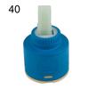 Lever Tap Mixer Spool 40/35mm Basin Repair Ceramic Disc Cartridge Kitchen Shower Bath 40mm Size: Diameter 3.9cmx6.9cm