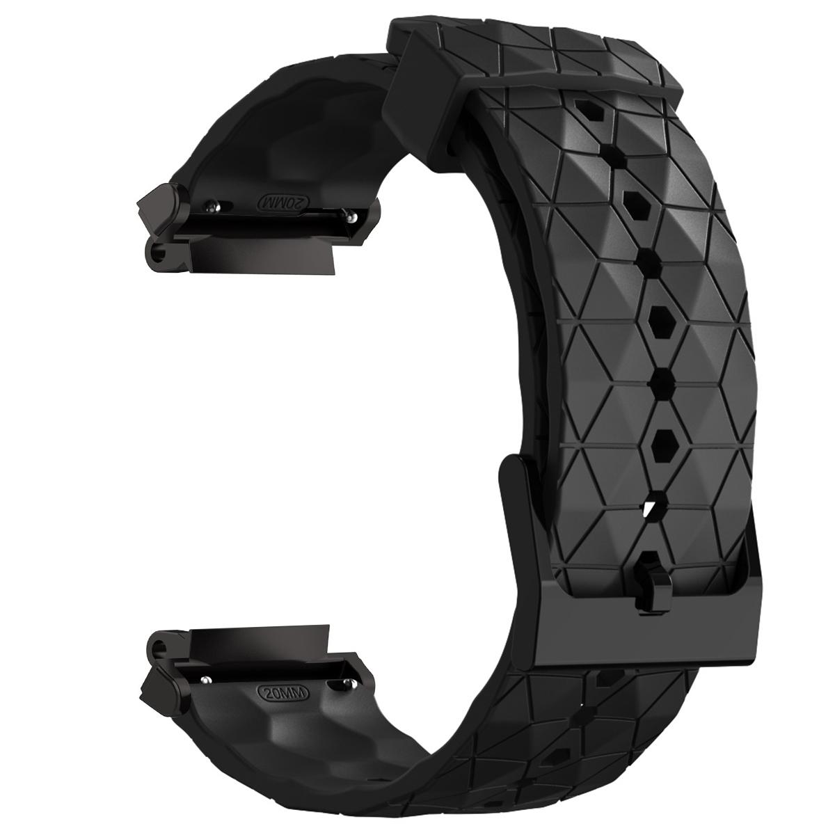 

Ремінець для годинника для Amazfit T-Rex 3/2/2 Ultra Запасний ремінець Correa Браслет для зап ястя для Huami Amazfit T-REX/T-REX Pro Силіконовий браслет For Amazfit T-Rex 2 чорний