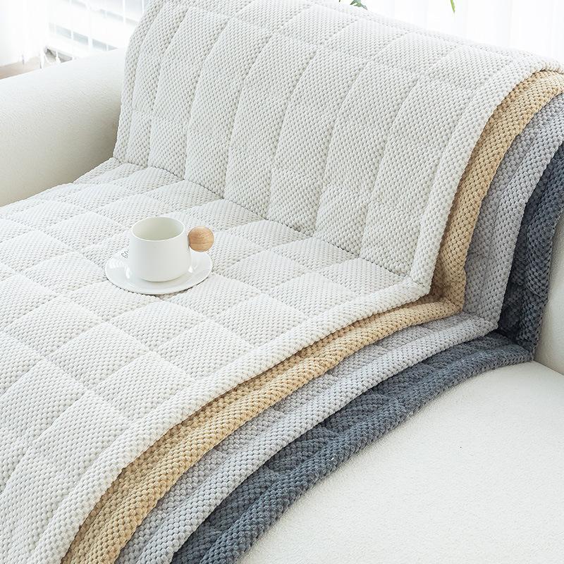 New Non-Slip And Dirt-Resistant Sofa Cushion Universal In All Seasons, Thickened Autumn And Winter Leather Sofa Cover, Anti-Cat Scratch Cover