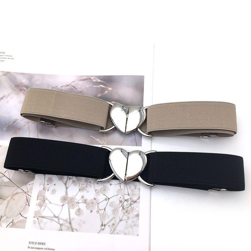 Contemporary Womens Elastic Waist Band With Smooth Buckle Fashionable Design For Occasion Every