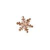 Snowflake Suit Brooch Accessories, Elegant Collar Pin, Anti-glare Brooch, High-end and Light Luxury Coat, Pearl Pin