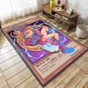 Classic Japanese Game Cards Pattern Carpet for Living Room Bedroom Sofa Home Decor Non-slip Floor Mat Large Size Luxury Gift