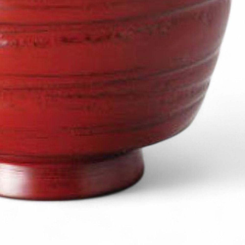 Family Lacquerware Genuine Made in Japan J-kitchens Bowl, Wooden, Lacquer, Hand-Painted, PID-635164,