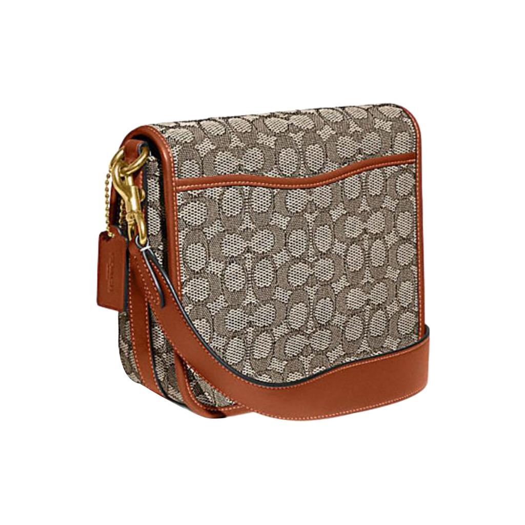 Coach CC098 Mini Cally Crossbody Bag Signature Khaki CC098-COC