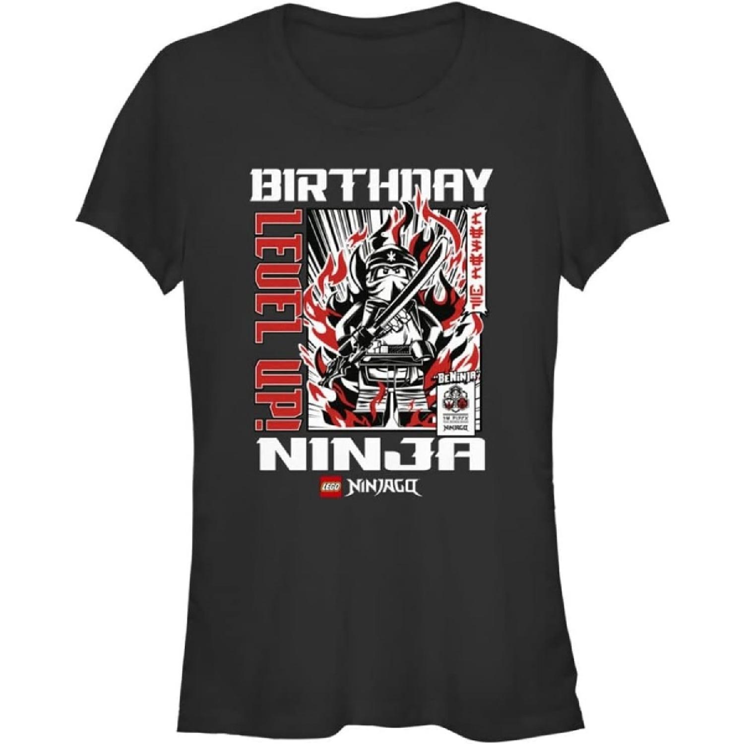 

Fifth Sun Womens Lego Ninjago Birthday Ninja Junior s Short Sleeve Tee ShirtT-Shirt XXXXXL різнокольоровий
