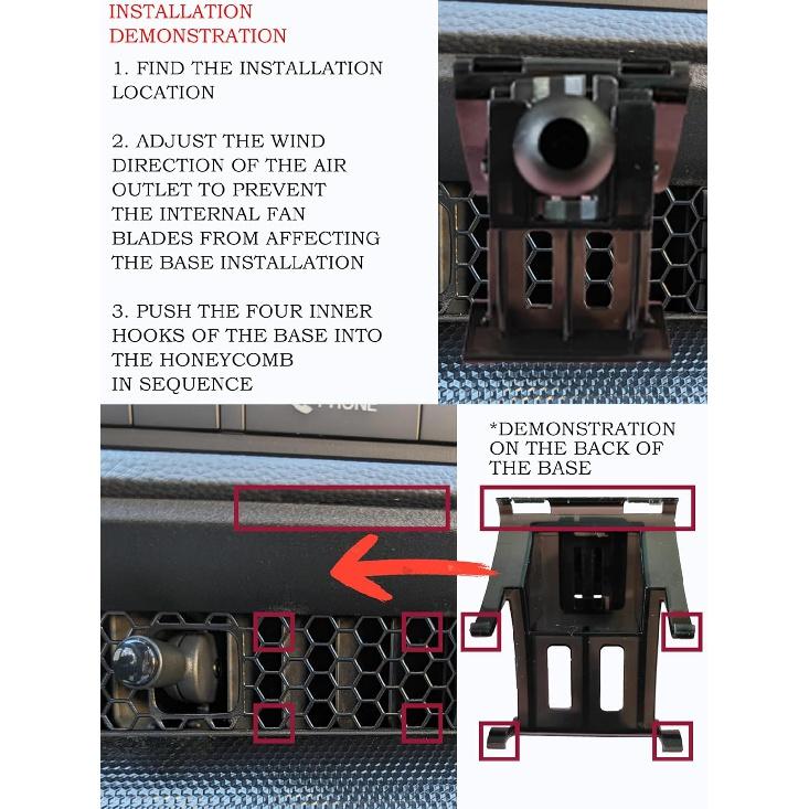 Honda CRV Cell Phone Holder for MagSafe Honda CRV Phone Mount Cr-v Mount Magnetic Phone Holder for Honda CRV 2024 Accessories Phone Holder 2023 2024