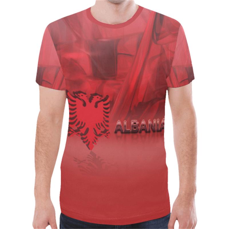 

Оптова Джерсі Футбол Албанія Джерсі 2024 Футбольна Командна Футболка 3D Графічні Футболки з Албанським Прапором Футболки з Албанською Емблемою 6XL