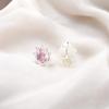 Morganite Gemstone 925 Sterling Silver Jewelry Handcrafted Girls Earrings 0.54" EE-151-7