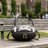 New American football/rugby ball handbag, creative, fashionable, unique, cute, lightweight crossbody bag, commuting, high-end, everyday, versatile.