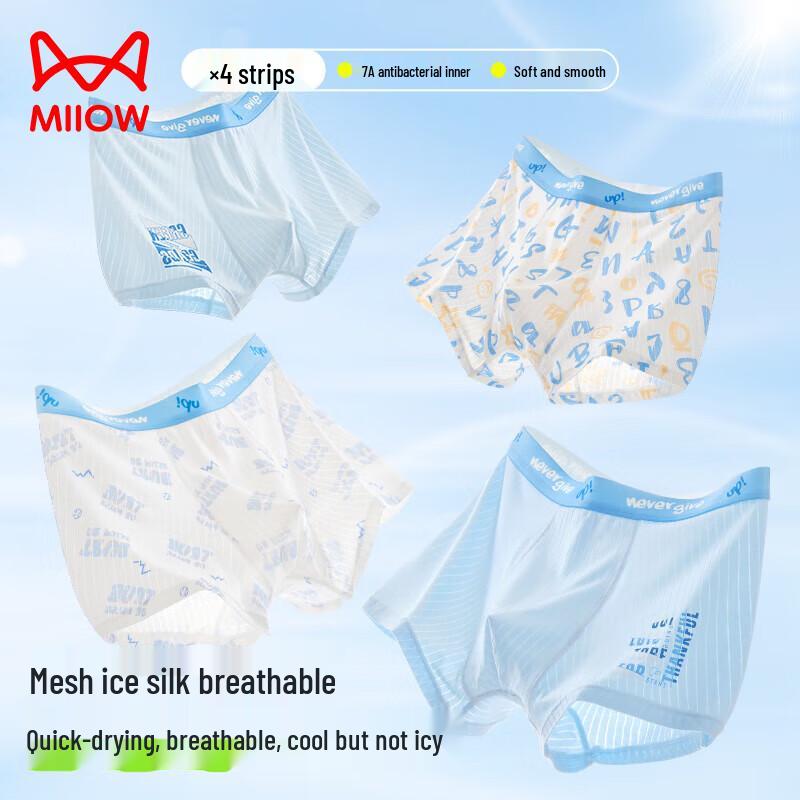 Мужские боксеры из ледяного шелка и модала 3XL